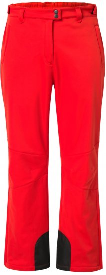 Ulla Popken Softshell Trousers Waterproof Zip Pockets Snow Gaiters Salsa - Džíny & Kalhoty ve Velkých Velikostech – Plus Size - 