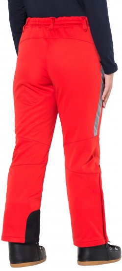 Ulla Popken Softshell Trousers Waterproof Zip Pockets Snow Gaiters Salsa - Džíny & Kalhoty ve Velkých Velikostech – Plus Size - 