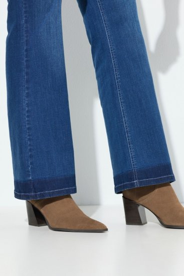 Ulla Popken Stretch Fit Bootcut Jeans Blue Denim - Ulla Popken - Ulla Popken plus size oblečení