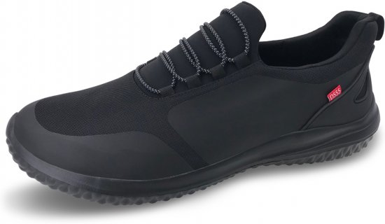 D555 Doncaster Kingsize Hands Free with Faux Laces Black - Tenisky - 