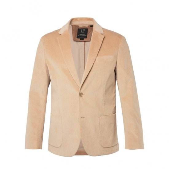 JP1880 Suit Jacket Corduroy Business Sand - Obleky - Obleky 2XL-8XL