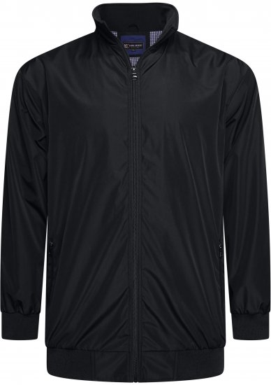 Kam jeans 445 Premium Harrington Jacket Black - Bundy - Bundy Nadměrné Velikosti - 2XL-8XL
