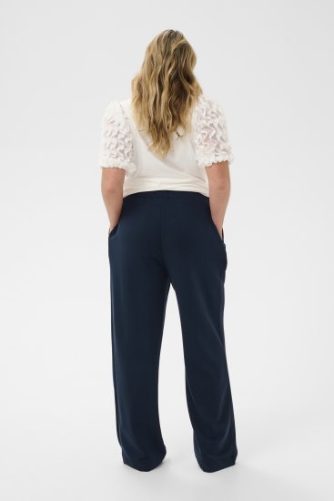 Kaffe Curve Annia Sweatpants Navy - Tepláky - 