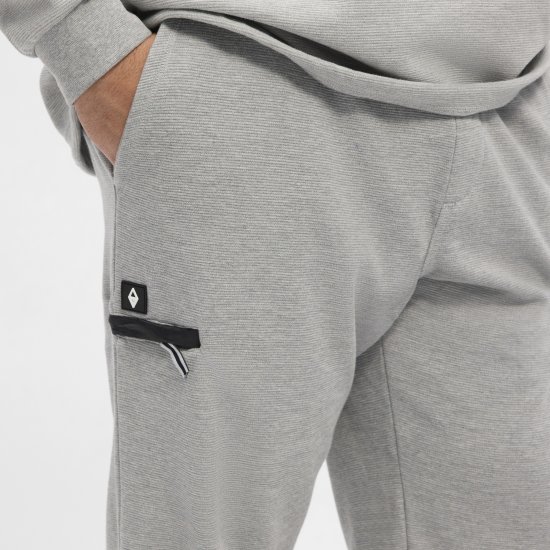 North Latitude Ottoman Sweatpants Mid Grey - Tepláky & kraťasy - Tepláky a Teplákové Kraťasy 2XL-12XL