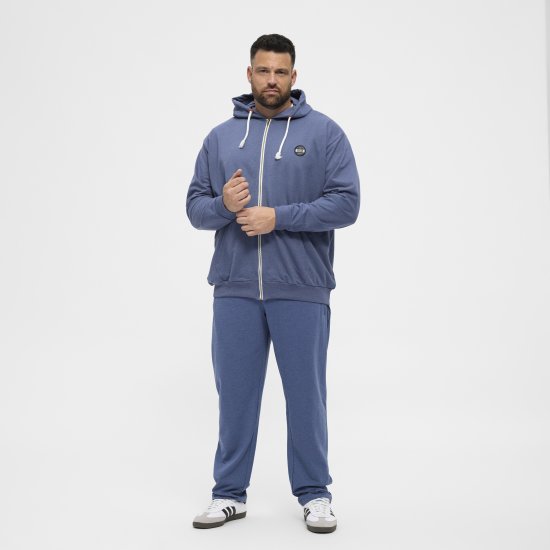 North Latitude Sweat Trousers Blue Melange - Tepláky & kraťasy - Tepláky a Teplákové Kraťasy 2XL-12XL