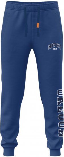 Motley Denim Munich Sweatpants Royal Blue - Tepláky & Kraťasy - Tepláky a Teplákové Kraťasy 2XL-12XL