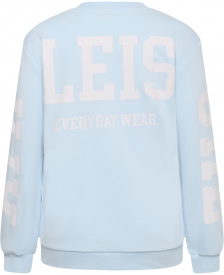 Kaffe Curve Mila Sweatshirt Nantucket Breeze Blue - Mikiny - 