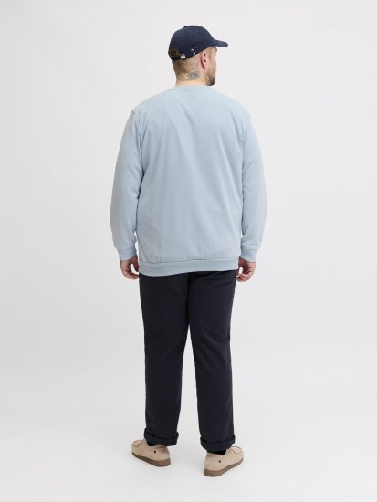 Jack & Jones Brandon Sweatshirt Blue - Mikiny & mikiny s kapucí - Mikiny & Mikiny s kapucí 2XL-12XL