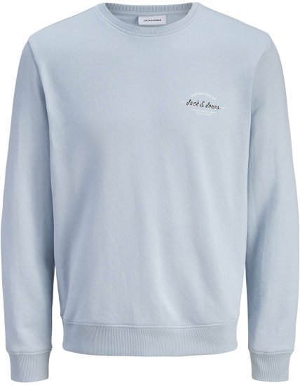 Jack & Jones Brandon Sweatshirt Blue - Mikiny & mikiny s kapucí - Mikiny & Mikiny s kapucí 2XL-12XL