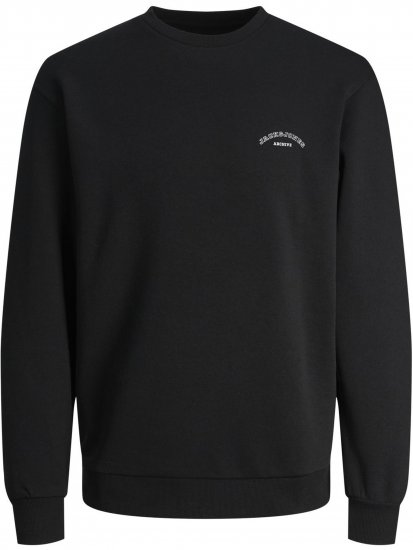 Jack & Jones College Logo Sweatshirt Black - Mikiny & mikiny s kapucí - Mikiny & Mikiny s kapucí 2XL-12XL