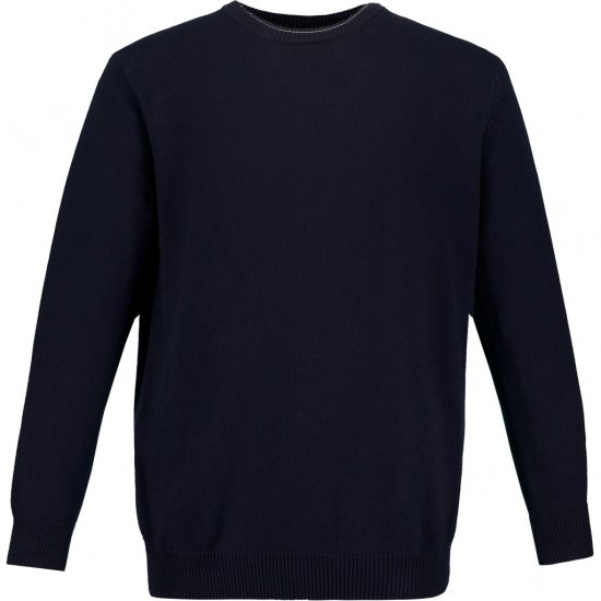 JP1880 Pullover Sweater Dark Navy TALL - PÁNSKÉ OBLEČENÍ MT-6XLT - TALL-velikosti