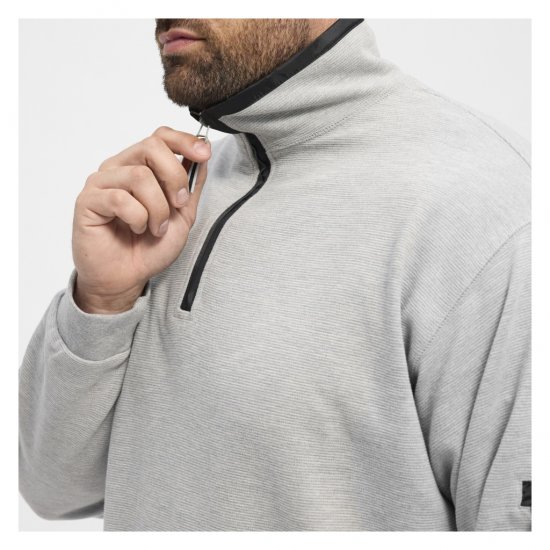 North Latitude Ottoman Sweatshirt Mid Grey - Mikiny & mikiny s kapucí - Mikiny & Mikiny s kapucí 2XL-12XL