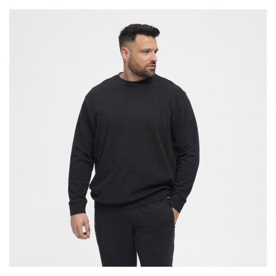 North Latitude Crew Neck Sweatshirt Black - Mikiny & mikiny s kapucí - Mikiny & Mikiny s kapucí 2XL-12XL