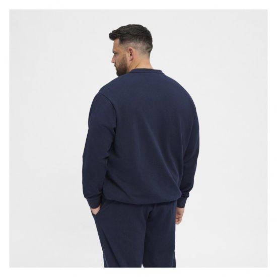 North Latitude Crew Neck Sweatshirt Navy - Mikiny & mikiny s kapucí - Mikiny & Mikiny s kapucí 2XL-12XL