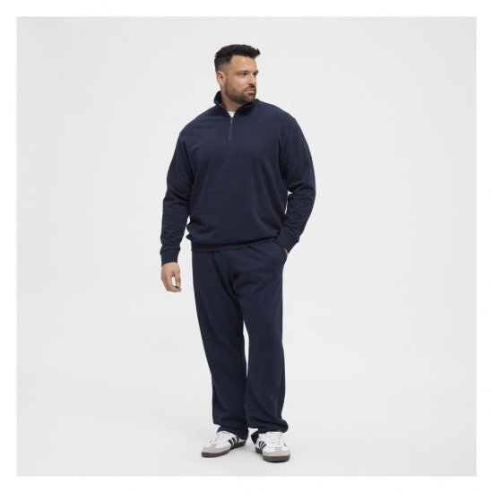 North Latitude Half-Zip Sweatshirt Navy Blue - Mikiny & mikiny s kapucí - Mikiny & Mikiny s kapucí 2XL-12XL