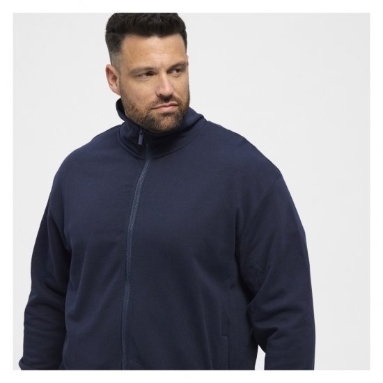 North Latitude Full-Zip Sweatshirt Navy Blue - Mikiny & mikiny s kapucí - Mikiny & Mikiny s kapucí 2XL-12XL
