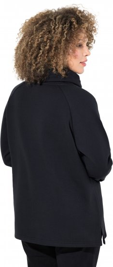 Ulla Popken Sparkling Candy Cane Graphic Sweatshirt Black - Mikiny & mikiny s kapucí - 