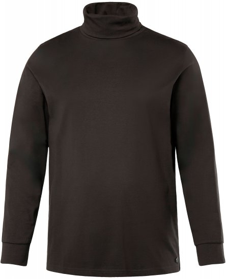 JP1880 Turtleneck Sweatshirt Long Sleeve Dark Brown - Mikiny & mikiny s kapucí - Mikiny & Mikiny s kapucí 2XL-12XL