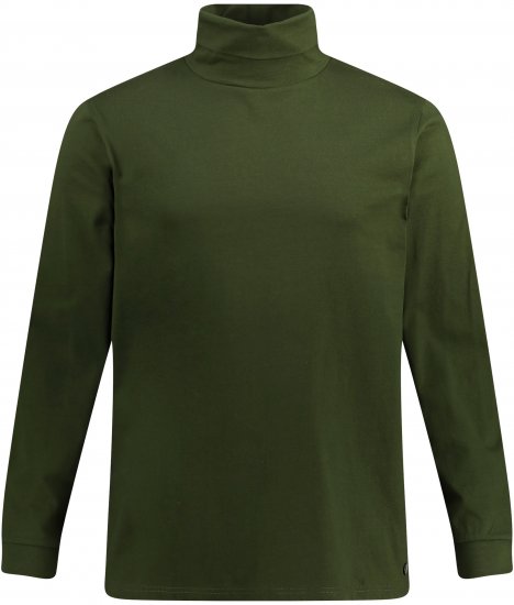 JP1880 Turtleneck Sweatshirt Green - Mikiny & mikiny s kapucí - Mikiny & Mikiny s kapucí 2XL-12XL