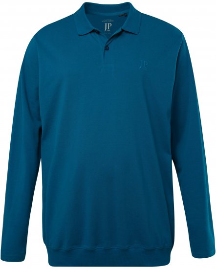 JP1880 Polo Shirt Long Sleeve Blue - Polokošile - Polokošile 2XL-8XL - Trička s límečkem 2XL-8XL