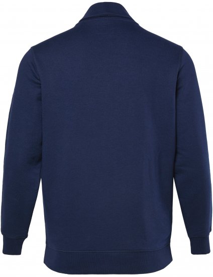 JP1880 Sweat Jacket Shawl Collar Navy - Mikiny & mikiny s kapucí - Mikiny & Mikiny s kapucí 2XL-12XL