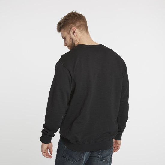 North Latitude Denim Logo Sweatshirt Black TALL - TALL mikiny - 
