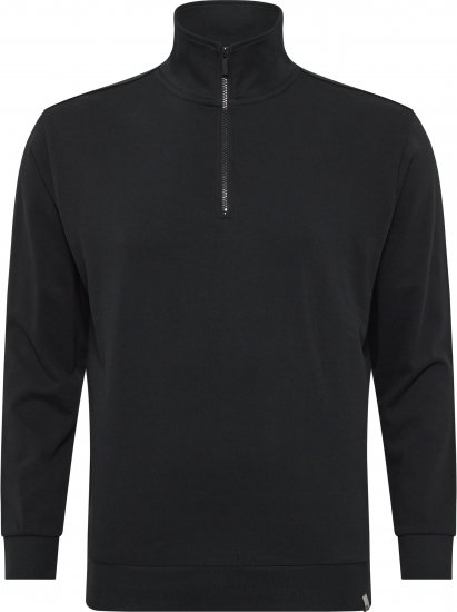 North Latitude Denim Half-Zip Sweatshirt Black - Mikiny & mikiny s kapucí - Mikiny & Mikiny s kapucí 2XL-12XL