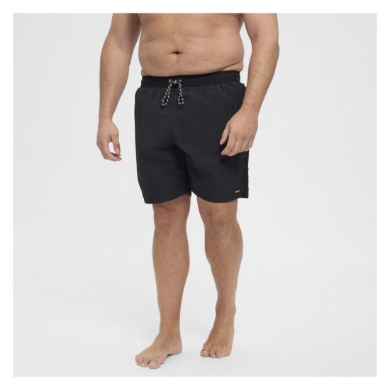 North Latitude Swimshorts Black - Spodní prádlo - Spodní Prádlo Nadměrné Velikosti 2XL-8XL