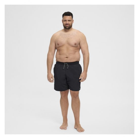 North Latitude Swimshorts Black - Spodní prádlo - Spodní Prádlo Nadměrné Velikosti 2XL-8XL