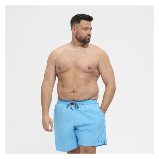 North Latitude Swimshorts Turquoise - Spodní prádlo - Spodní Prádlo Nadměrné Velikosti 2XL-8XL