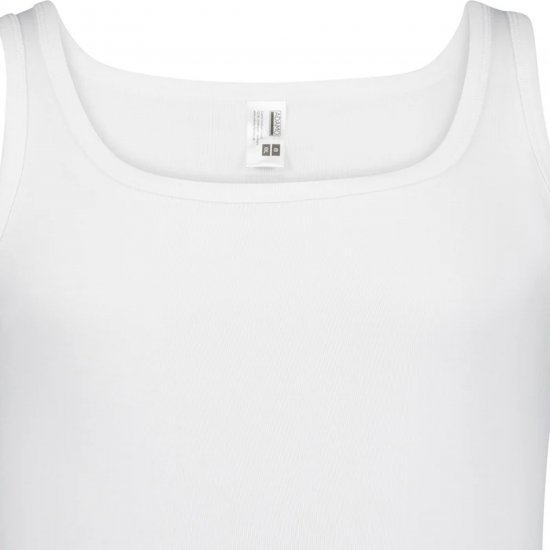  Adamo Royal Fine Ribbed Undershirt 2-Pack White - Spodní prádlo - Spodní Prádlo Nadměrné Velikosti 2XL-8XL