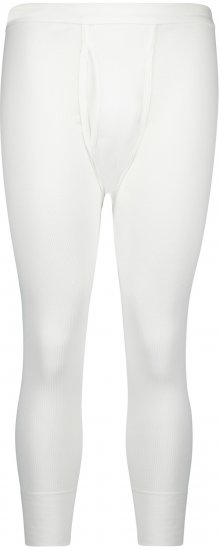 Adamo Prestige Thermal Long Johns 3/4 White - Spodní prádlo - Spodní Prádlo Nadměrné Velikosti 2XL-8XL