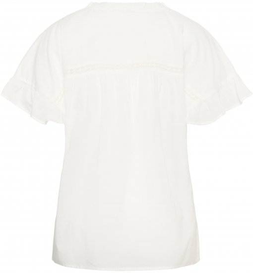 Kaffe Curve Valeria Top Chalk - Topy - 