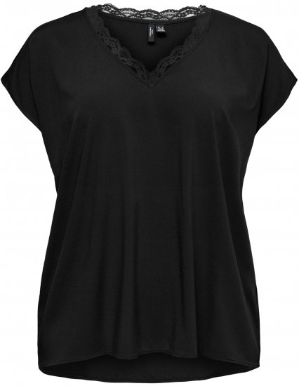 Vero Moda Bella Lace Top Black - Topy - 