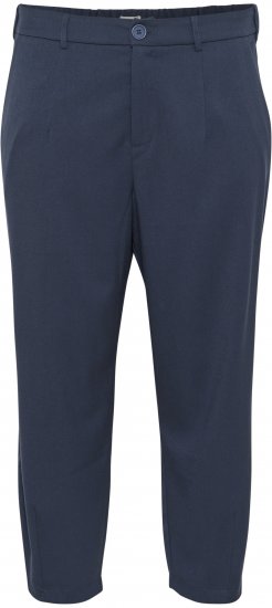 Kaffe Curve Merla Kalhoty Půlnoční námořnická - Džíny & Kalhoty ve Velkých Velikostech – Plus Size - 