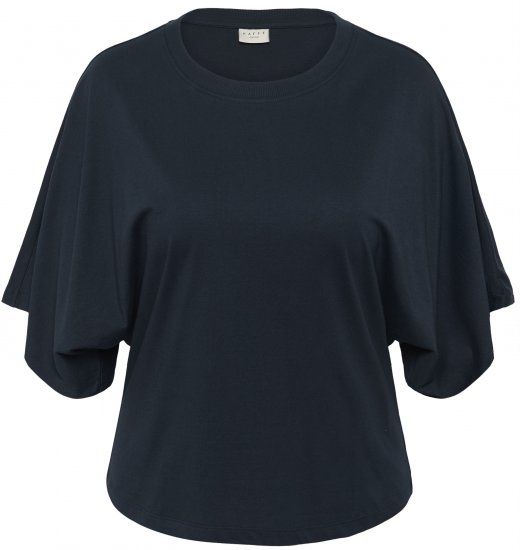 Kaffe Curve Stormi T-Shirt Navy - Trička - 