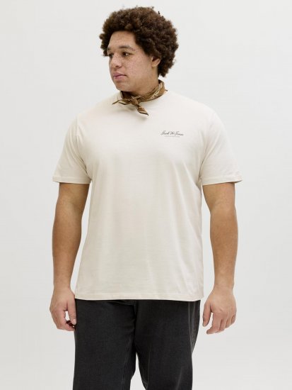 Jack & Jones Archive Tričko Šedé - Trička - Trička nadměrné velikosti - 2XL-14XL