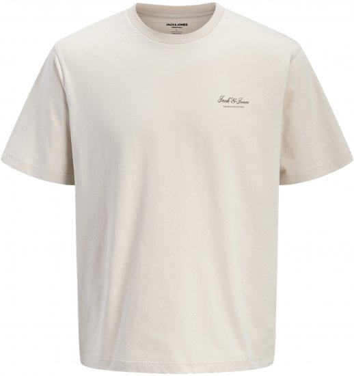 Jack & Jones Archive Tričko Šedé - Trička - Trička nadměrné velikosti - 2XL-14XL