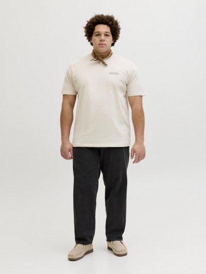Jack & Jones Archive Tričko Šedé - Trička - Trička nadměrné velikosti - 2XL-14XL