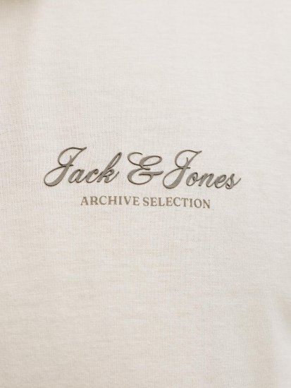 Jack & Jones Archive Tričko Šedé - Trička - Trička nadměrné velikosti - 2XL-14XL