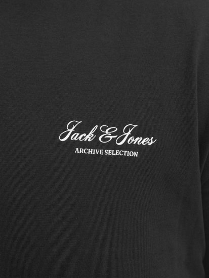 Jack & Jones Archive Tričko Černé - Trička - Trička nadměrné velikosti - 2XL-14XL