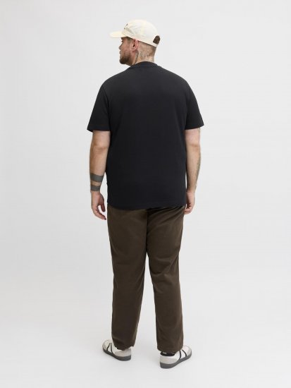 Jack & Jones Cofusion T-Shirt Black - Trička - Trička nadměrné velikosti - 2XL-14XL