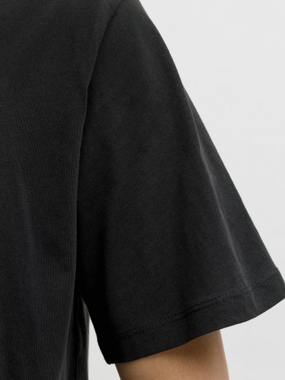 Jack & Jones Catskills Worldwide Tričko Černé - Trička - Trička nadměrné velikosti - 2XL-14XL