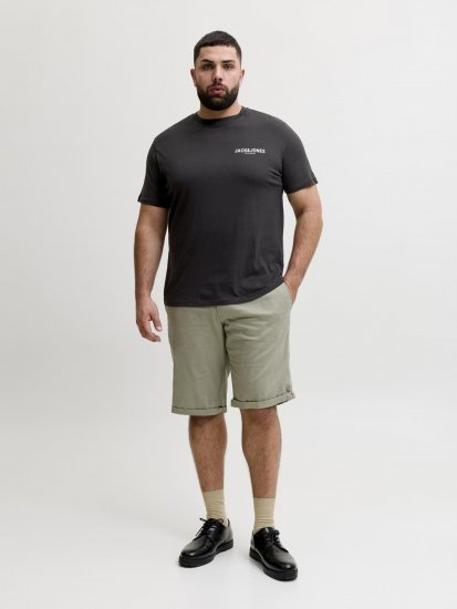 Jack & Jones Oscar T-Shirt Black - Trička s potiskem - Trička s potiskem - 2XL-8XL