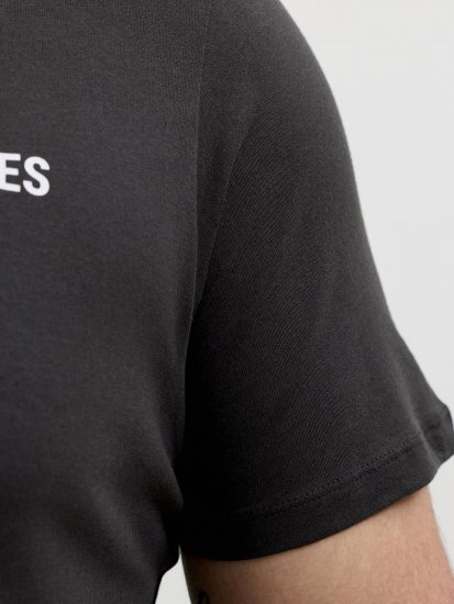 Jack & Jones Oscar T-Shirt Black - Trička s potiskem - Trička s potiskem - 2XL-8XL