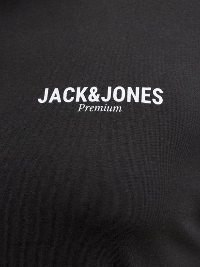 Jack & Jones Oscar T-Shirt Black - Trička s potiskem - Trička s potiskem - 2XL-8XL