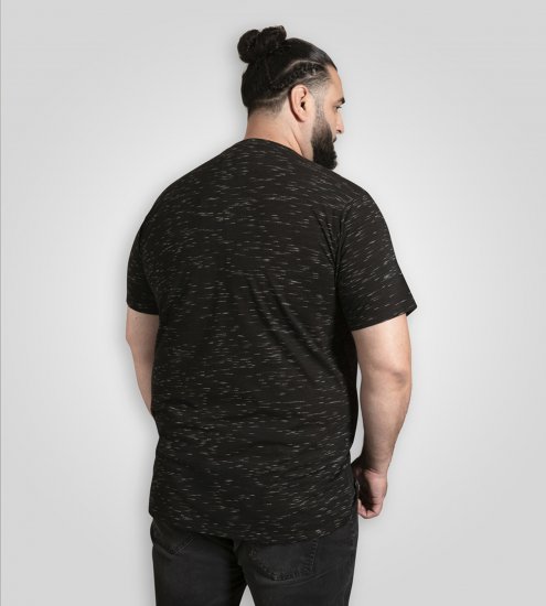 D555 Official Elvis Presley Printed T-Shirt Black - Trička s potiskem - Trička s potiskem - 2XL-8XL