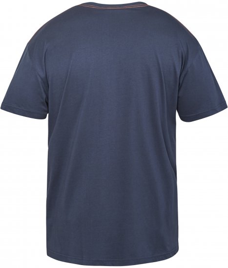 North Latitude 61121 Tričko S Potiskem Námořnická Modrá - Trička - Trička nadměrné velikosti - 2XL-14XL