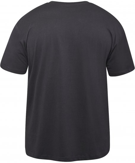 North Latitude 61322 Tričko S Výstřihem Do V Černá - Trička - Trička nadměrné velikosti - 2XL-14XL
