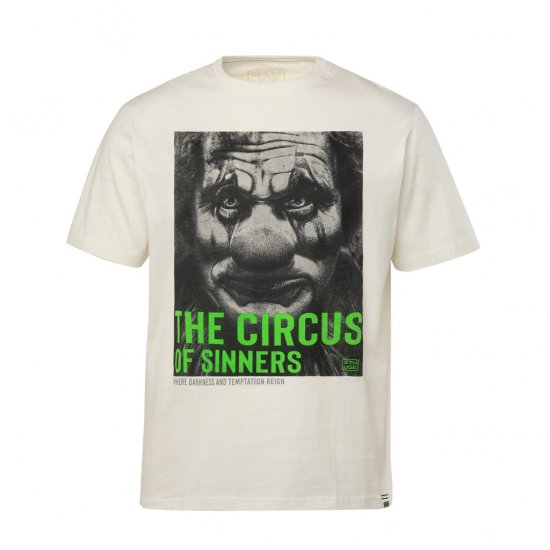 STHUGE T-Shirt Circus Of Sinners White - Trička - Trička nadměrné velikosti - 2XL-14XL